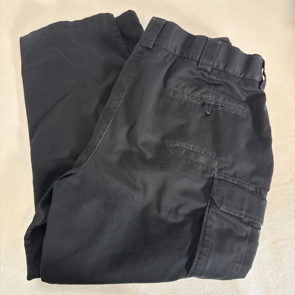 5.11 Tactical BDU Cargo Pants Mens 44x30 Black Style 74326 Duty READ DESCRIPTION